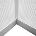vidaXL Spevnený hliníkový skleník s podkladovým rámom 6,05 m²
