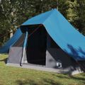vidaXL Tipi stan 10-miestny Modrá taft
