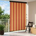 vidaXL Roleta Viacfarebný 100 x 250 cm Textil a hliník