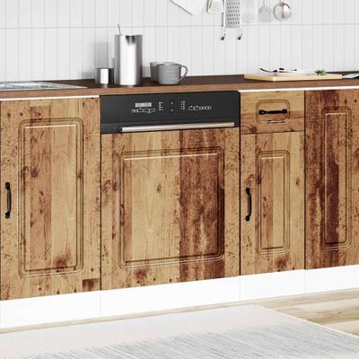 vidaXL Panel umývačky riadu Kalmar 45x1,5x57 cm kompozitné drevo