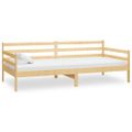 vidaXL Denná posteľ s matracom 90x200 cm, borovicový masív