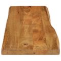 vidaXL Stolová doska 120x40x2,5 cm živý okraj masívny mangovník