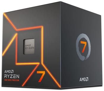 AMD/Ryzen 7-7700/8-jadrov/3,8GHz/AM5 Procesor, 8 jadier, 16 vlákien, max. 5,3GHz, 40MB, LGA AM5, 65W TDP, BOX s chladičom Wraith Prism