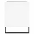 vidaXL Skrinka na platne biela 85x38x48 cm kompozitné drevo