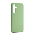 Puzdro Etteri Silicone pre Samsung Galaxy S24 svetlozelené