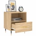 vidaXL Nočný stolík dub sonoma 40x35x47,5 cm kompozitné drevo