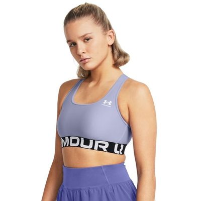 Podprsenka HG Authentics Mid Branded Purple - Under Armour, veľkosť XS, 87% Polyester,13% Elastane