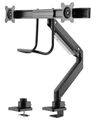 Neomounts Select  NM-D775DXBLACK / Flat Screen Desk mount (10-32") desk clamp/grommet / Black Držák, VESA, stolní, pro 2 ploché monitory, úhloprícka 10"-32", náklon 20°, otácení 360°, rotace 360°, nosnost 16kg, cerný