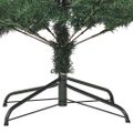vidaXL Umelý vianočný stromček Zelená 180 cm PVC, plast a oceľ
