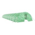 vidaXL Fóliovník s oceľovým rámom zelený 100 m² 20x5x2,3 m