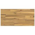 vidaXL Obdĺžnikový stôl 90 x 50 x 3,5 cm Obdĺžnikový Biela