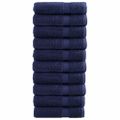 vidaXL Prémiové uteráky ruky SOLUND 10 ks tmavomodré 50x100 cm 600g/m2