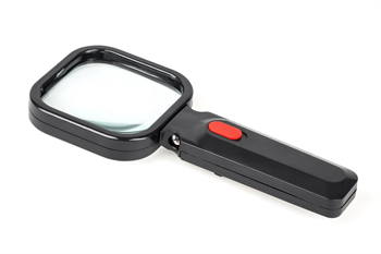 Lupa 3x zoom so svetlom ZM8080B, 4xLED, 80x80mm, 2x AA Lupa 3x zoom so svetlom ZM8080B, 4xLED, 80x80mm, 2x AA