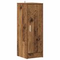 VidaXL Skrinka na topánky Old Wood 32x35x92 cm Engineered Wood