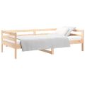 vidaXL Denná posteľ s matracom 80x200 cm masívna borovica