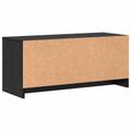 vidaXL Zostava TV skriniek 90 x 35 x 40 cm Čierny dub Kompozitné drevo