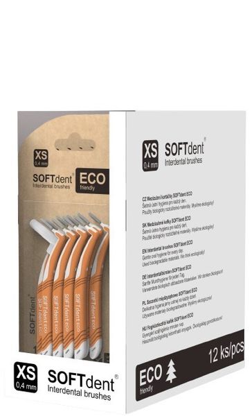 SOFTDENT 2940 ECO medzizubné kefky 0.4 mm (XS)