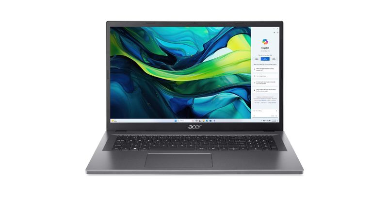 Acer Aspire Go 17/AG17-31P-C2NE/N150/17,3''/FHD/8GB/512GB/Intel int/W11H/Gray/2R