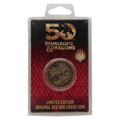 Zberateľská minca Dungeons & Dragons k 50. výročiu