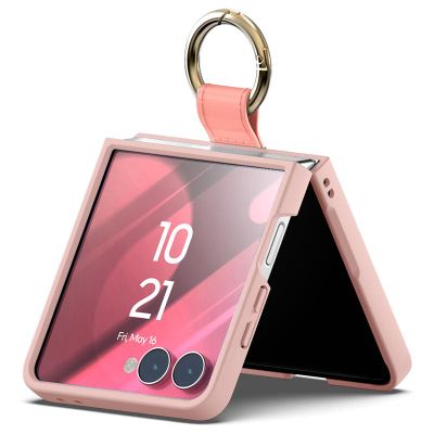 Mercury gold ring case samsung galaxy z FLIP7, ružové