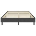 vidaXL Rám na boxspring posteľ, sivý, látka 120x200 cm