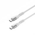 Forever Core High Power kábel USB - USB-C 2,0 m biely 100W pre GaN