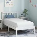 vidaXL Matrac s kokosovou vrstvou Stredne tvrdý 80 x 160 cm Biela