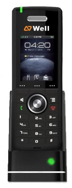 WELL RTX8630 IP DECT rúčka pre RTX8660,2'' bar.LCD,8 prog.tl.