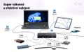 i-tec Thunderbolt 5 Triple Display Docking Station, M.2 slot, 6x USB, 2.5 GLAN, Power Delivery 140W Dokovací stanice, Thunderbolt 5, Triple Display, M.2 NVMe PCIe Gen 4, 6× USB, 2,5Gb LAN, Power Delivery 140 W