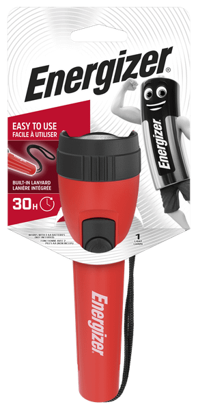 Energizer ručné svietidlo Black & Silver Plastic 2 x AA
