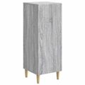 vidaXL Servírovacia skriňa Sivá sonoma 33 x 34,5 x 90 cm