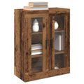 vidaXL Servírovacia skriňa Staré drevo 69,5 x 34 x 90 cm