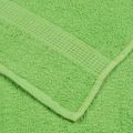 vidaXL Utierky na ruky FROGN 10 ks jablkovo zelené 50x100 cm 360 g/m²