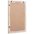 vidaXL Kúpeľňové zrkadlo Biele umývanie dokončenie 50 x 70 x 2,5 cm