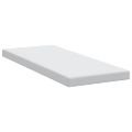 vidaXL Matracový topper z pamäťovej peny 80 x 200 cm Thick Mäkký Biela