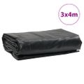 vidaXL Celta antracitová 3x4 m 650 g/m²