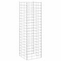 vidaXL Gabiónové vyvýšené záhony 3 ks 30x30x100 cm, železo