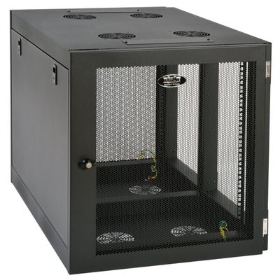 Skriňa SmartRack 12U, Š = 920mm, Hl = 630mm, hĺbka pre servery, montáž na stenu