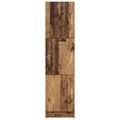 vidaXL Highboard Staré drevo 31.5 x 32 x 122.5 cm