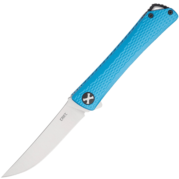 CRKT CR-7540 Kalbi Blue vreckový nôž 8,3 cm, modrá, hliník