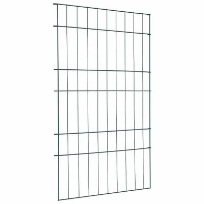 vidaXL Sada plotu pre rybník 8 ks 50 x 80 cm Oceľ Zelená