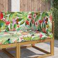 vidaXL Vankúš na vonkajšiu pohovku Polyester farebné 80 x 80 cm