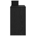 vidaXL Stôl Čierny dub 106 x 41 x 88.5 cm Kompozitné drevo