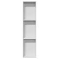 vidaXL Sprchový výklenok Biela 90 x 20 x 9,5 cm Nehrdzavejúca oceľ