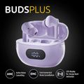 INTENSO BUDS Plus, Bezdrôtové slúchadlá, fialové
