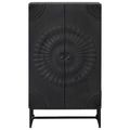 vidaXL Highboard Čierny 55 x 30 x 95 cm