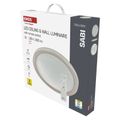 LED prisadené svietidlo SABI, kruhové 30W, stmiev.so zmenou CCT