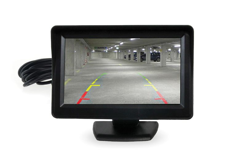 Displej TFT01 4,3" pre parkovacie senzory s kamerou AMiO-01020