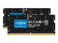 DDR5 - sada - 32 GB: 2 x 16 GB - SO-DIMM 262 pinov - 5600 MT/s / PC5-44800 - CL46 - 1,1 V - bez ECC