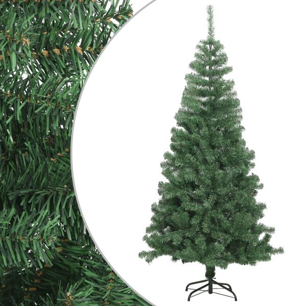 vidaXL Umelý vianočný stromček so stojanom 120 cm, 230 vetvičiek